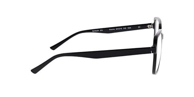 Hanna Schwarz KunststoffEyeglass Frames von B24, Seitenansicht