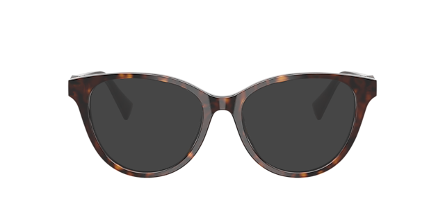 RA7198U Dark Havana Brown AcetaatEyeglass Frames van B24, met getinte lenzen