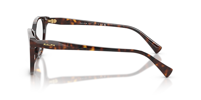 RA7198U Dark Havana Brown AcetaatEyeglass Frames van B24, Zijaanzicht
