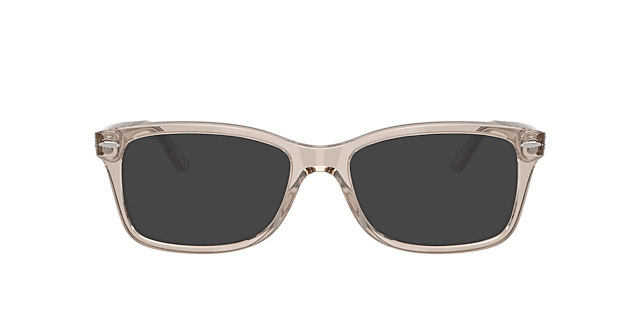 RB5428 Transparent Taupe AcetatEyeglass Frames von B24, mit getönten Gläsern
