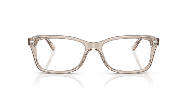 RB5428 Transparent Taupe AcetatEyeglass Frames von B24, Vorderansicht