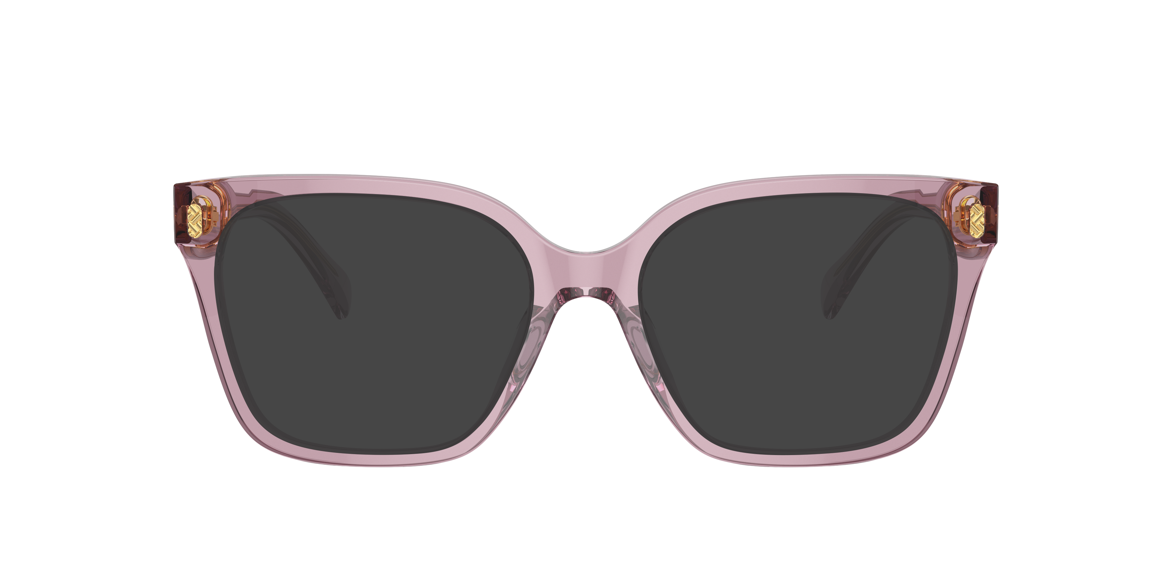 RA7158U Shiny Transparent Violet AcetatEyeglass Frames von B24, mit getönten Gläsern