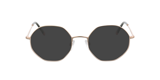 Miami Pink Gold  &  Khaki Pink Tip MetallEyeglass Frames von B24, mit getönten Gläsern