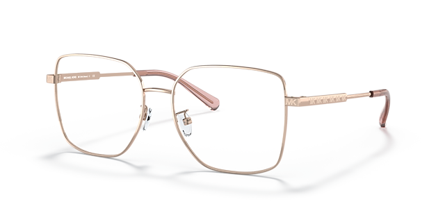 MK3056 Rotgold MetallEyeglass Frames von B24, Dreiviertelansicht
