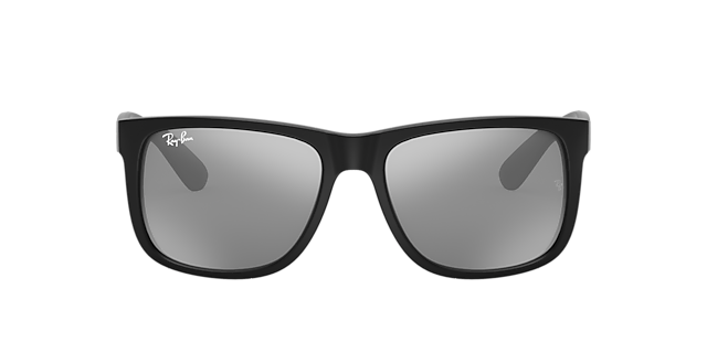 RB4165 Rubber zwart KunststofSunglass Frames van B24, met getinte lenzen