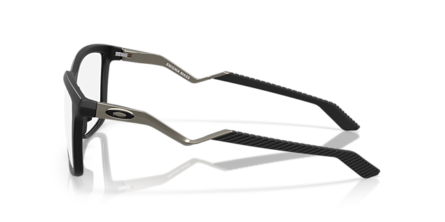 Enigma Mass Schwarz satiniert KunststoffEyeglass Frames von B24, Seitenansicht