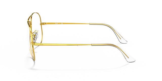 RB6489 Goud MetaalEyeglass Frames van B24, Zijaanzicht
