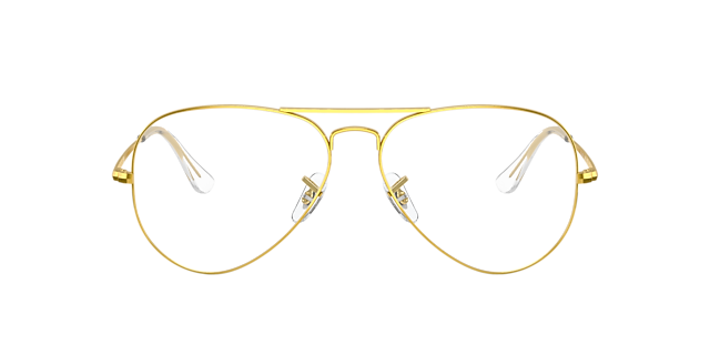 RB6489 Goud MetaalEyeglass Frames van B24, Vooraanzicht