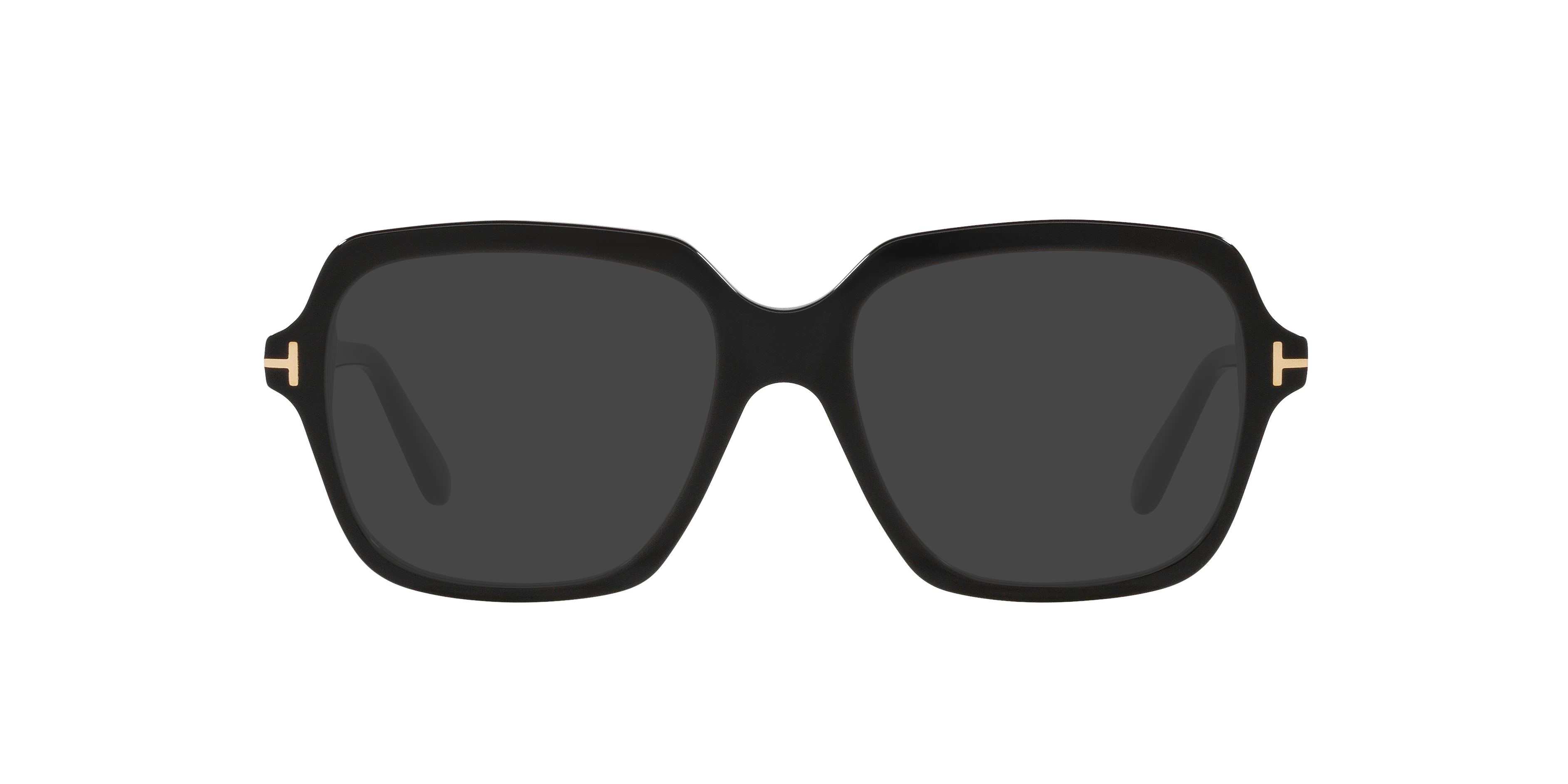 FT5908-B Glänzendes Schwarz AcetatEyeglass Frames von B24, mit getönten Gläsern