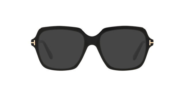 FT5908-B Zwart glanzend AcetaatEyeglass Frames van B24, met getinte lenzen
