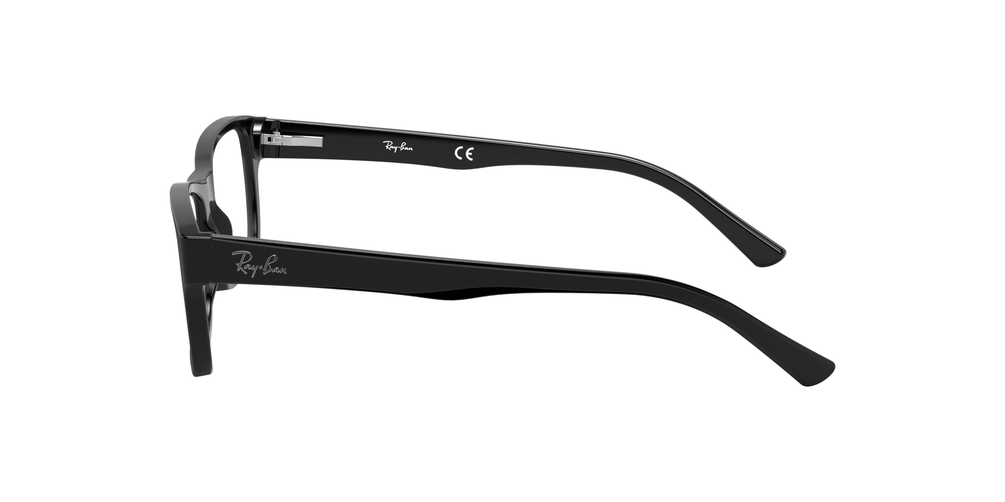 RB5268 Schwarz AcetatEyeglass Frames von B24, Seitenansicht