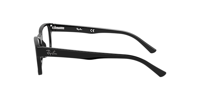 RB5268 Zwart AcetaatEyeglass Frames van B24, Zijaanzicht