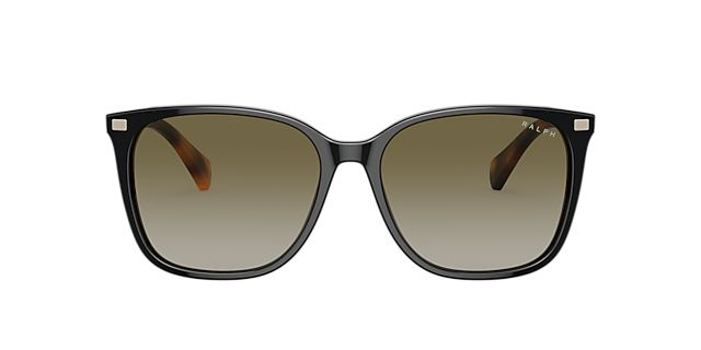 RA5293 Schwarz glänzend AcetatSunglass Frames von B24, mit getönten Gläsern