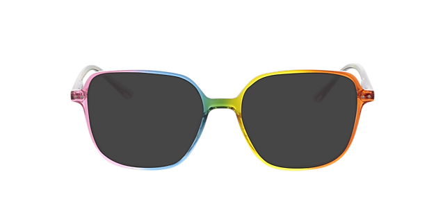 Rio Regenboog KunststofEyeglass Frames van B24, met getinte lenzen
