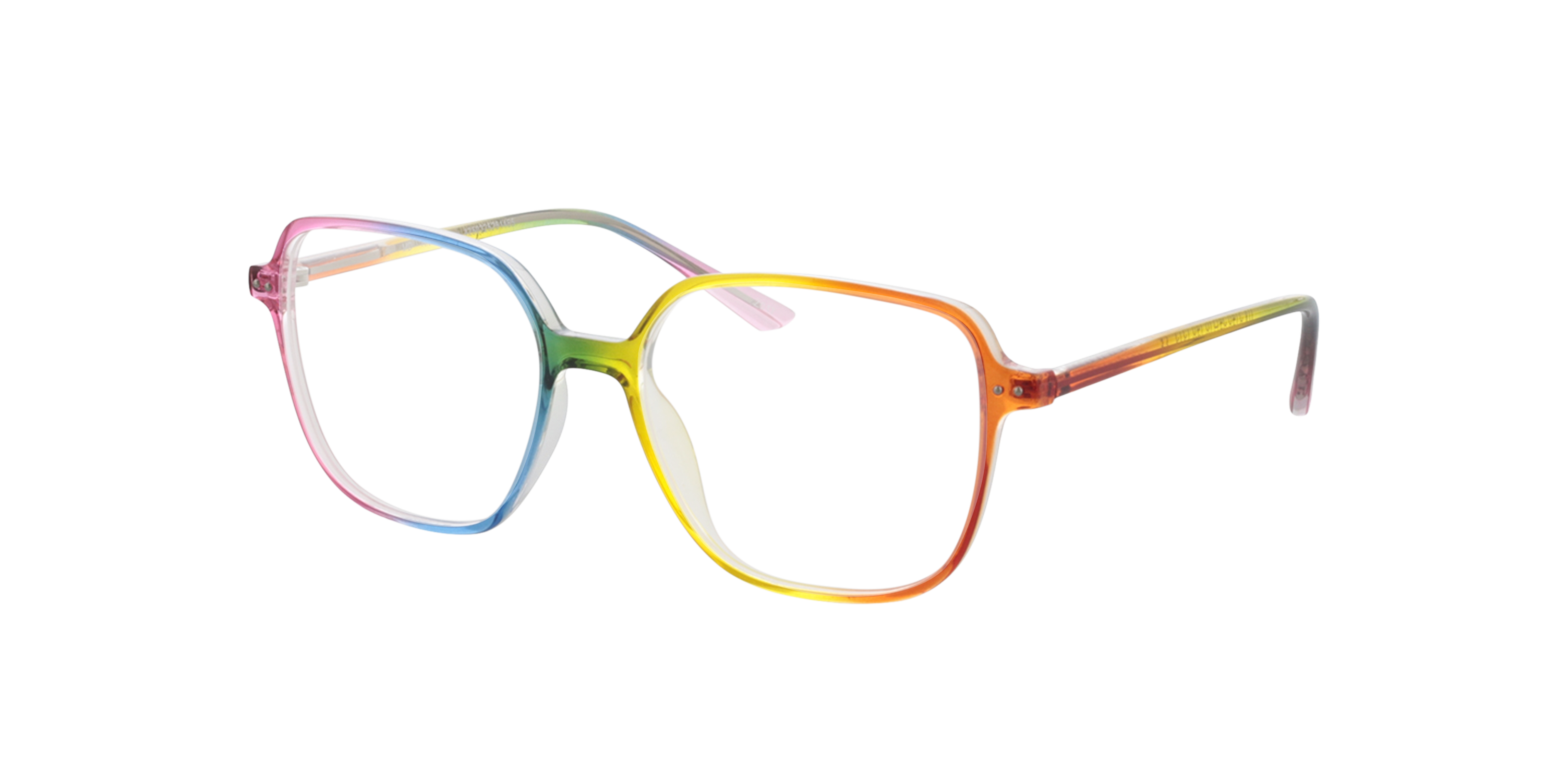 Rio Rainbow KunststoffEyeglass Frames von B24, Dreiviertelansicht