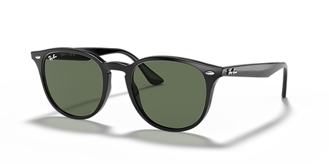 RB4259 Zwart KunststofSunglass Frames van B24, Hoekweergave