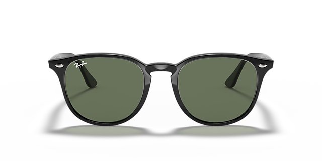 RB4259 Zwart KunststofSunglass Frames van B24, Vooraanzicht