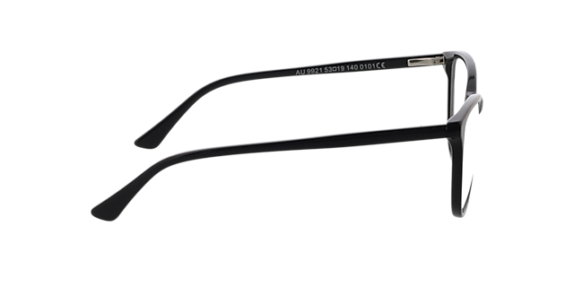 Waverly Schwarz AcetatEyeglass Frames von B24, Seitenansicht
