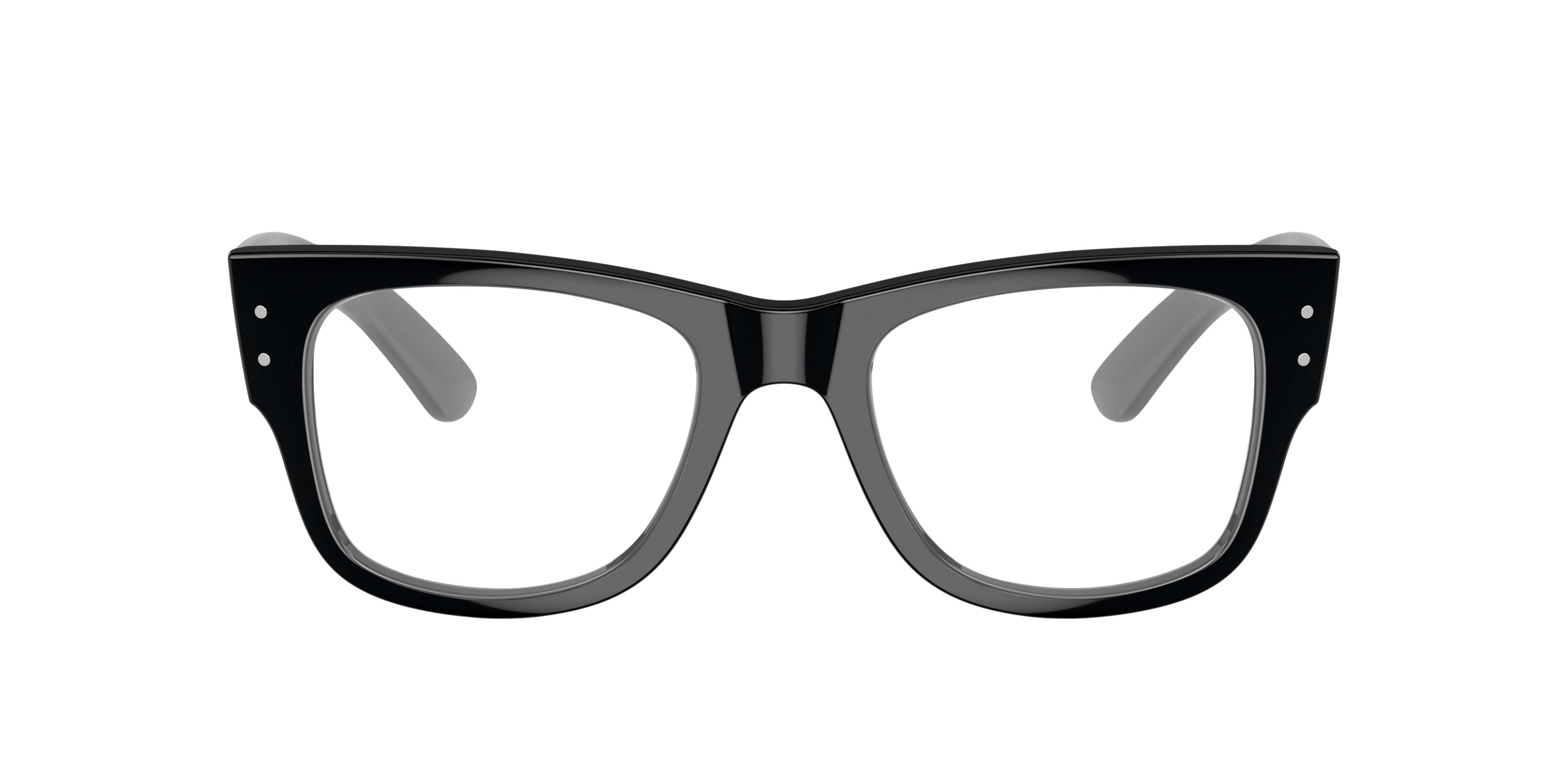 Thumbnail - Ray-Ban 8056597891097 Schwarz/black/striped Havana, Size: Large