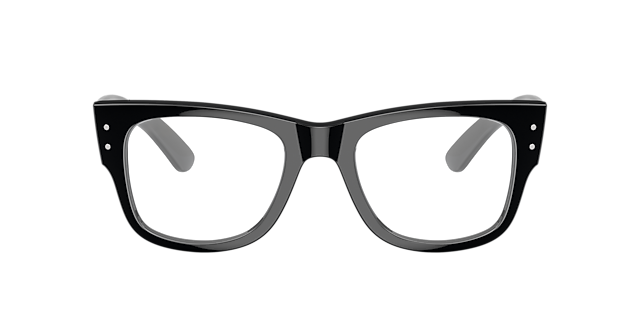 RB0840V Schwarz KunststoffEyeglass Frames von B24, Vorderansicht