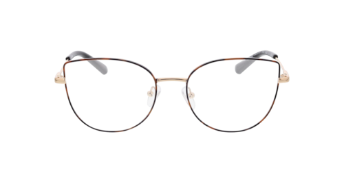 Brille24 - Hayley, Damen, Havana / Gold/Black / Gold/Silver, Größe: Durchschnittlich