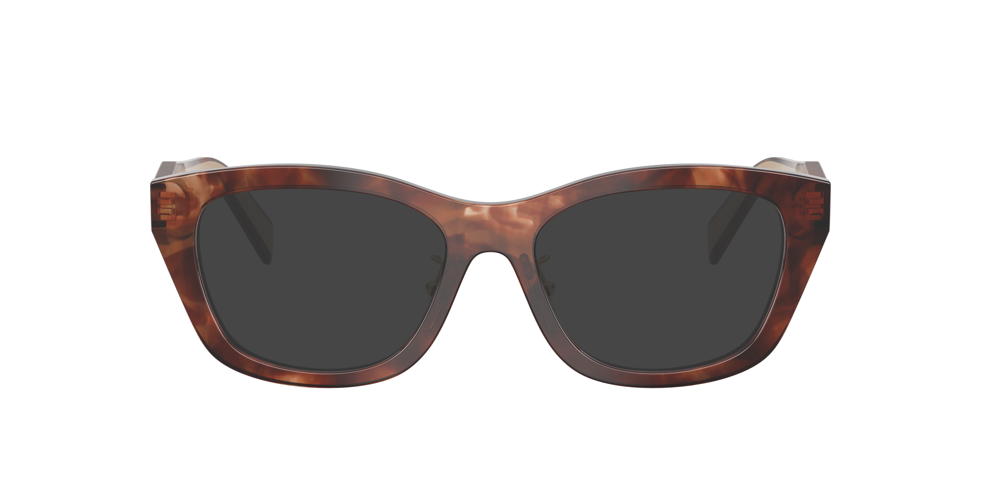 PR D11VD Caramel Havana AcetatEyeglass Frames von B24, mit getönten Gläsern