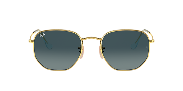 RB3548N Arista goud MetaalSunglass Frames van B24, met getinte lenzen