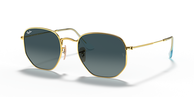 RB3548N Arista goud MetaalSunglass Frames van B24, Hoekweergave