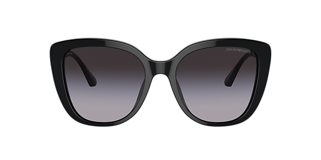 EA4214U Schwarz glänzend AcetatSunglass Frames von B24, mit getönten Gläsern