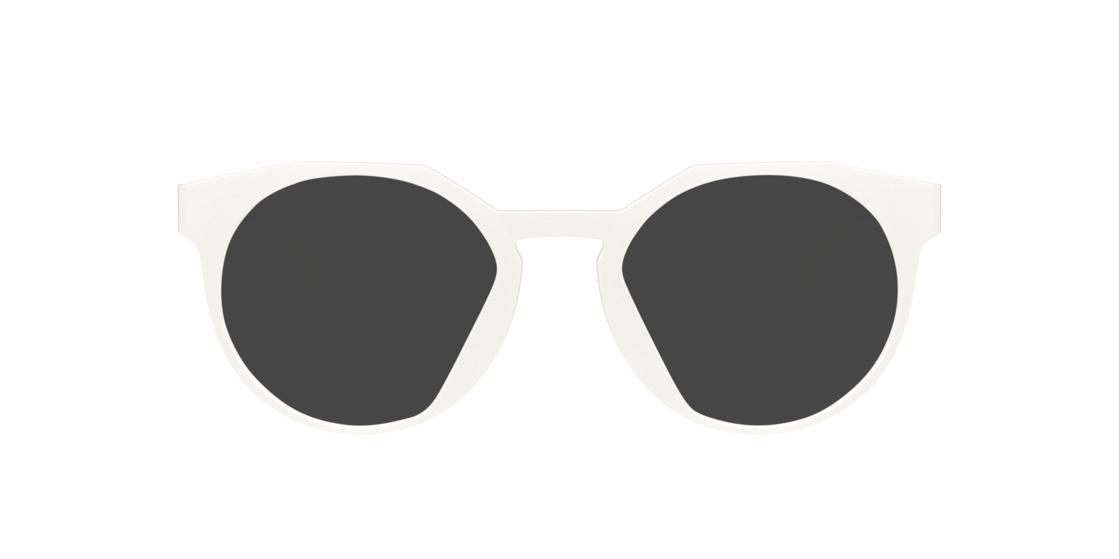 HSTN (Low Bridge Fit) Seek Collection Matte Vapor KunststofEyeglass Frames van B24, met getinte lenzen