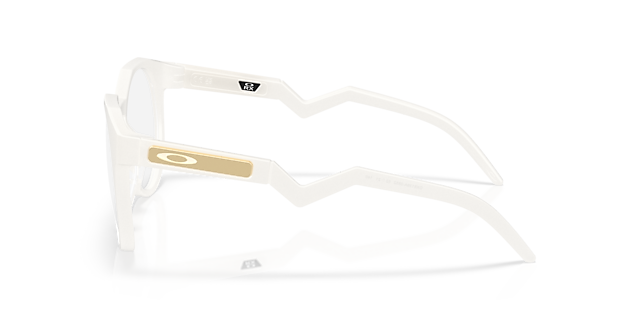 HSTN (Low Bridge Fit) Seek Collection Matte Vapor KunststofEyeglass Frames van B24, Zijaanzicht