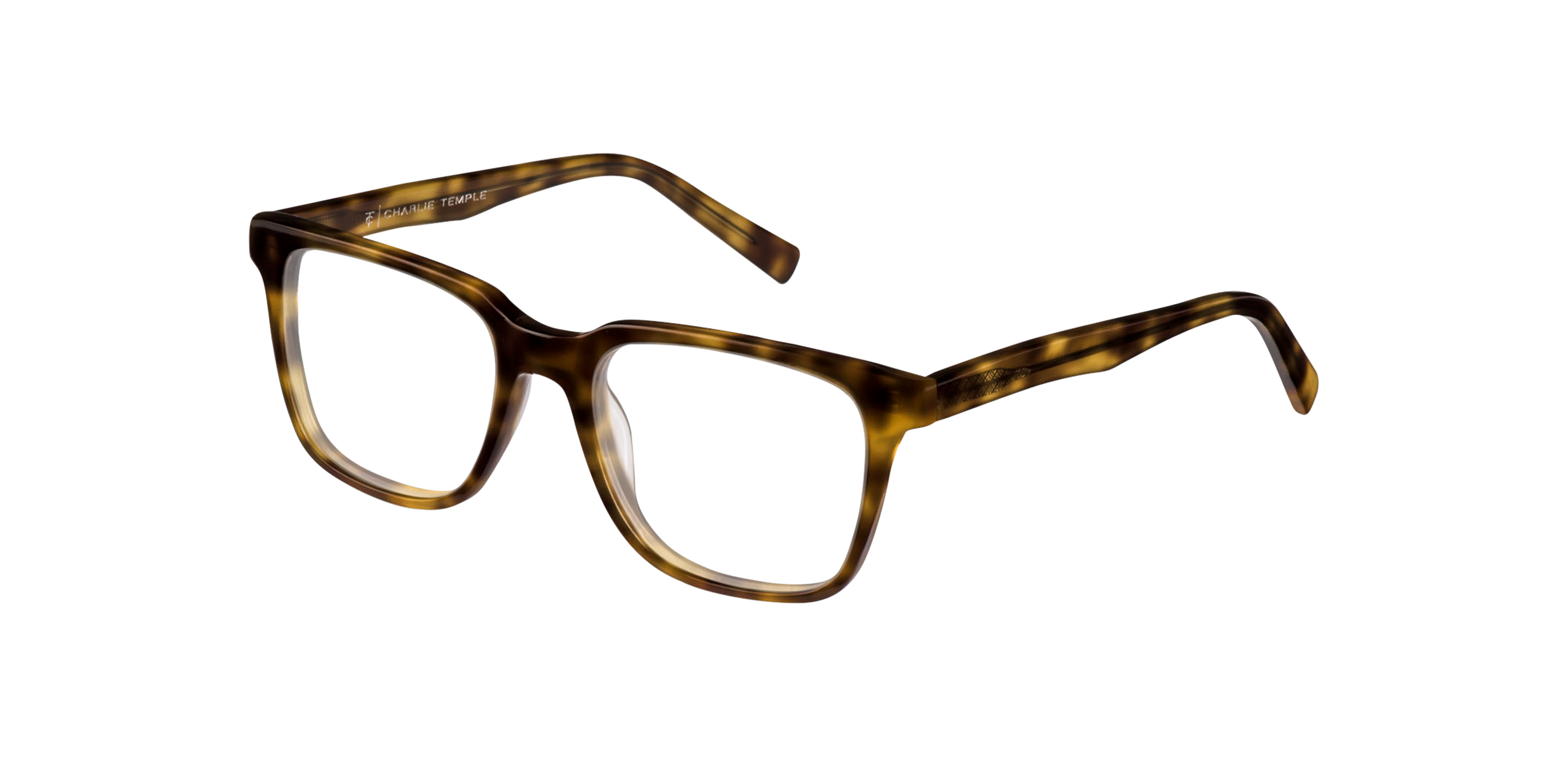 Balthazar Hazel Tortoise AcetaatEyeglass Frames van B24, Hoekweergave