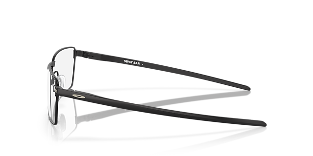 Sway Bar Satijnglans zwart TitaanEyeglass Frames van B24, Zijaanzicht
