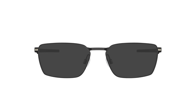 Sway Bar Satijnglans zwart TitaanEyeglass Frames van B24, met getinte lenzen