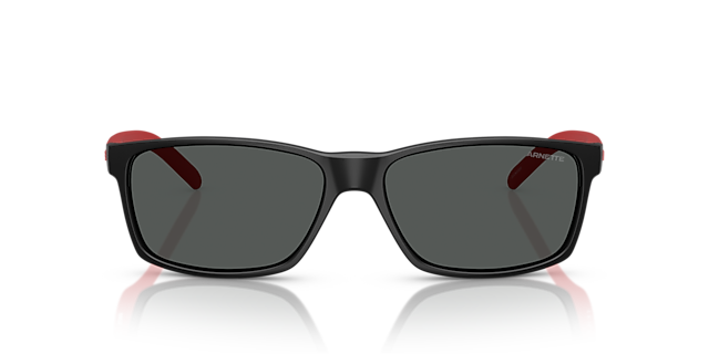 AN4185 Matt Schwarz KunststoffSunglass Frames von B24, Vorderansicht