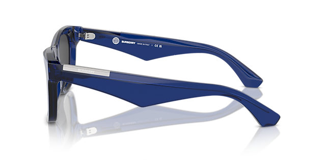 BE4426 Blau AcetatSunglass Frames von B24, Seitenansicht