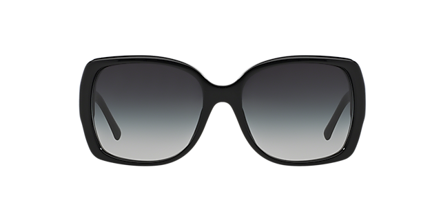 BE4160 Zwart AcetaatSunglass Frames van B24, Vooraanzicht