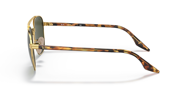 RB3688 Arista Gold MetallSunglass Frames von B24, Seitenansicht