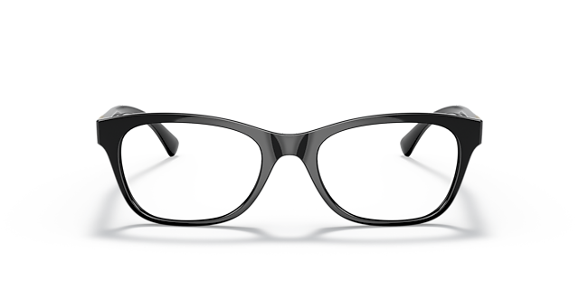 VO5424B Schwarz KunststoffEyeglass Frames von B24, Vorderansicht