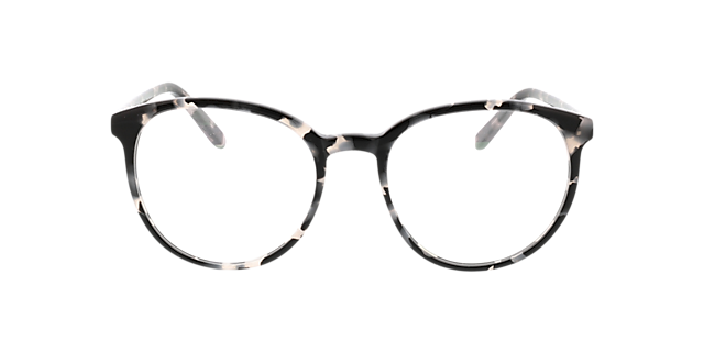 New York Mottled Grey AcetatEyeglass Frames von B24, Vorderansicht