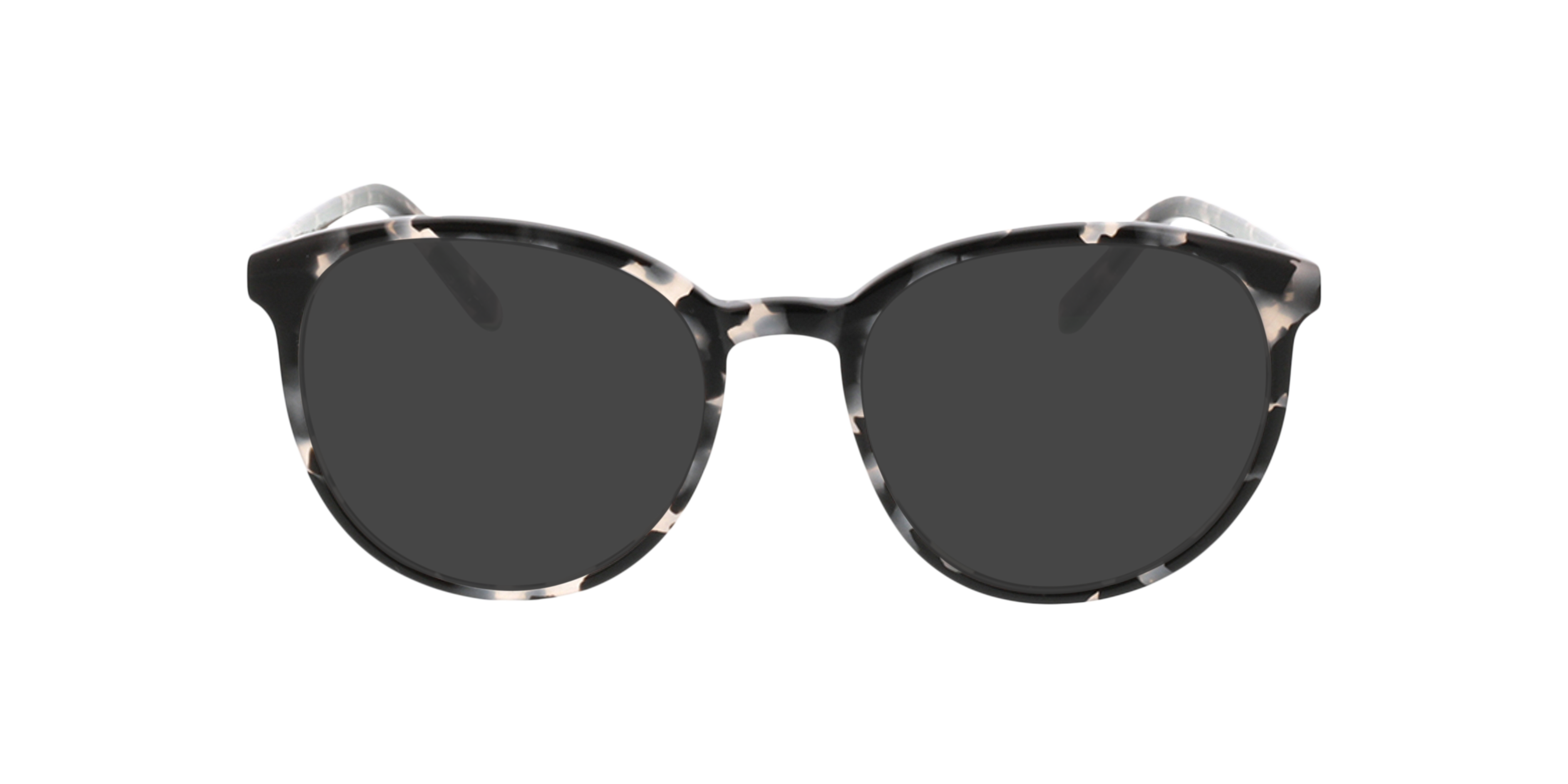 New York Mottled Grey AcetatEyeglass Frames von B24, mit getönten Gläsern