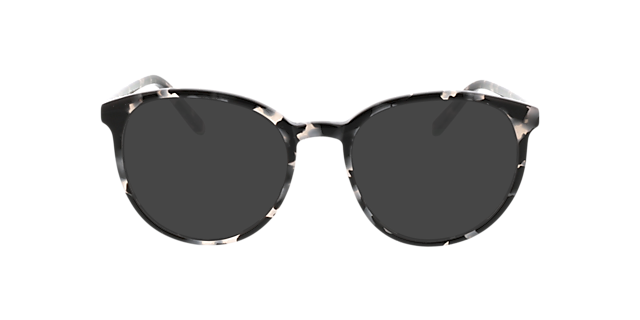 New York Mottled Grey AcetatEyeglass Frames von B24, mit getönten Gläsern