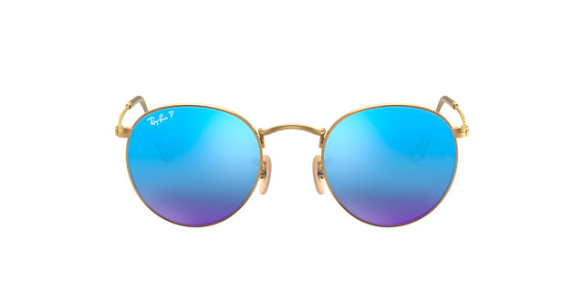 RB3447 Goud MetaalSunglass Frames van B24, met getinte lenzen