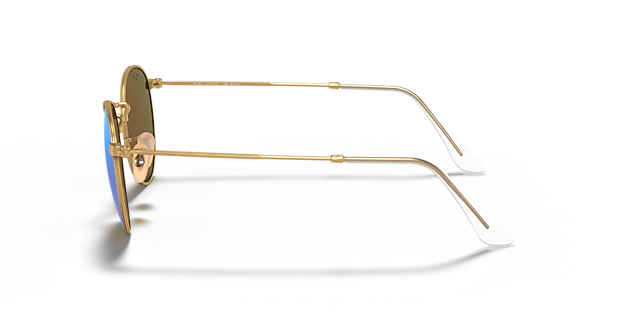 RB3447 Goud MetaalSunglass Frames van B24, Zijaanzicht
