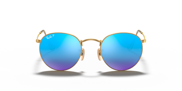 RB3447 Goud MetaalSunglass Frames van B24, Vooraanzicht