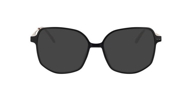 Utopia Zwart  &  satijn goud KunststofEyeglass Frames van B24, met getinte lenzen