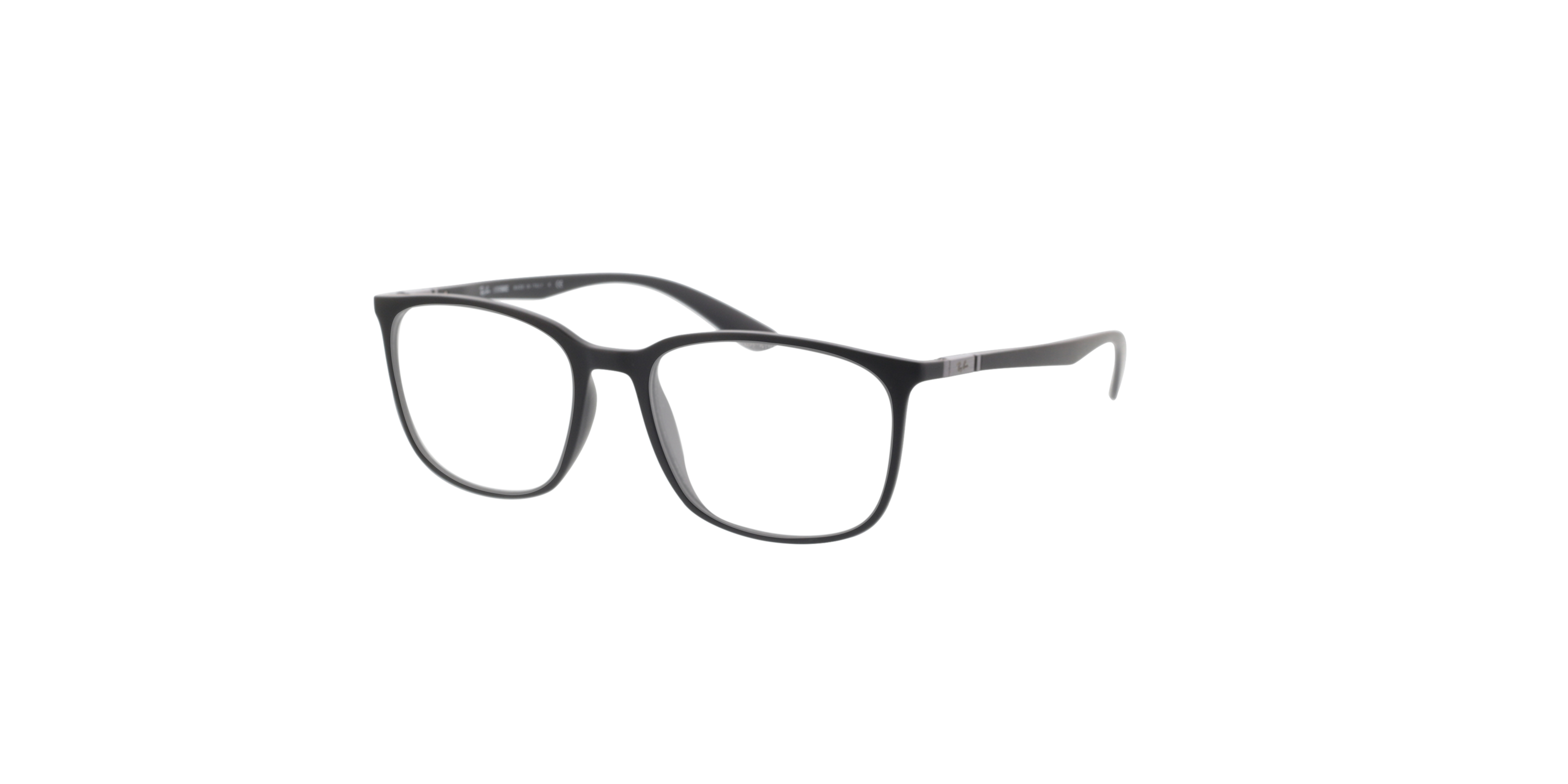 RB7199 Schwarz KunststoffEyeglass Frames von B24, Dreiviertelansicht