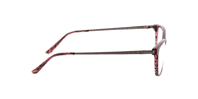 Lola Roze & lichtroze MetaalEyeglass Frames van B24, Zijaanzicht
