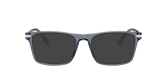 PR 01WV Grau AcetatEyeglass Frames von B24, mit getönten Gläsern