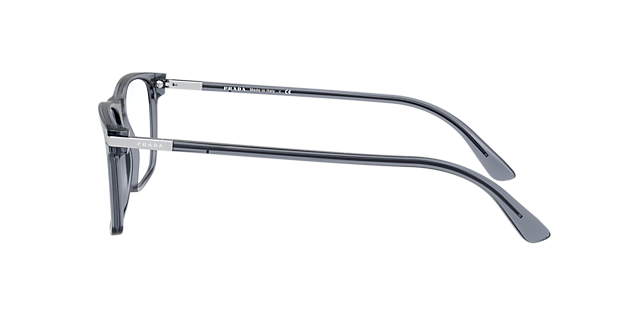 PR 01WV Grau AcetatEyeglass Frames von B24, Seitenansicht